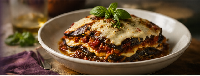 Italian aubergine comfort dish